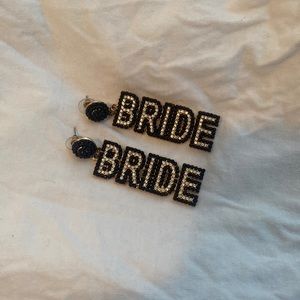 Bride earrings